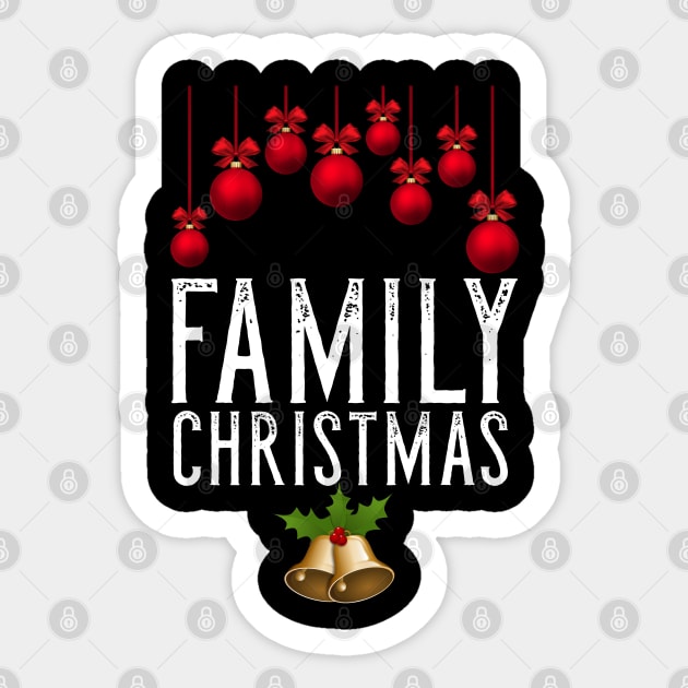 Family Christmas Xmas Gift Sticker by Merchweaver